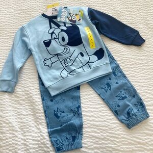 Bluey Kids' Sweatshirt and Joggers 3-piece Set